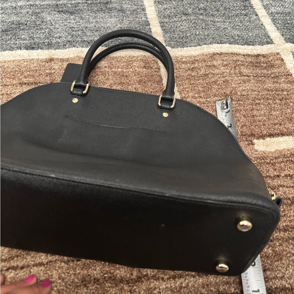 Coach Black Leather Women's Bag - Picture 4 of 7